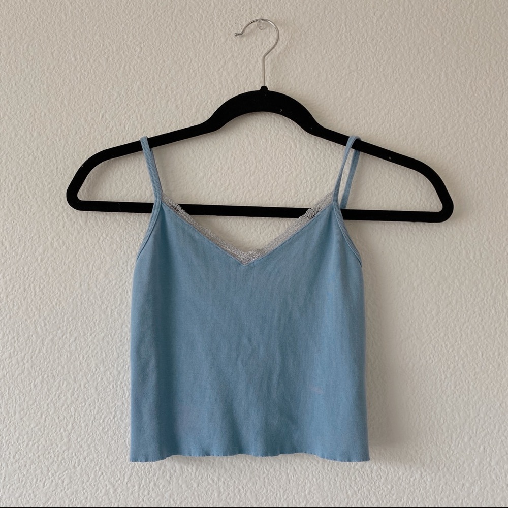 Brandy Melville Blue Nicolette Tank